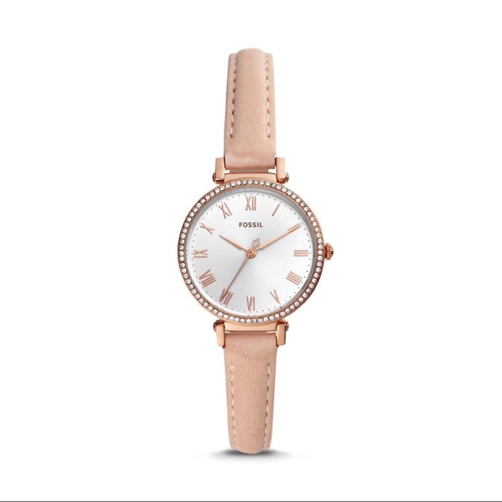 Fossil watch rose gold band
